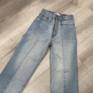 Abercrombie and Fitch The Crop Wide Leg Ultra High Rise